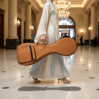 musical instrument Case with Hygrometer Hard-Sided musical instrument Case Secure Instrument Bag for Artists, Students, Travel