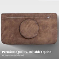 Anti-Collapse Design Beauty Salon Head Cushion High Resilience Sponge Rectangular Salon Pillow Removable Washable Cover for Clients