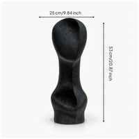 Mannequin Head Freestanding Hat Display Stand Hairpiece Stand for Studios