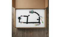 Corrugated Sleeve Solenoid Valve Wiring Harness Assembly Color Coded Terminals Transmission Solenoid Harness Black Plastic Auto Part Mounting Points