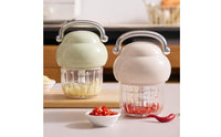 Portable Meat Multi-Functional Electric Mini Chopper Easy to Clean Cordless Garlic Mincer for Pet Owners, Parents
