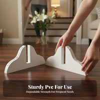 2 Pieces Mobile with casters Folding Divider stabilizer Foot Reinforced Stability Room Divider Stabilizer Foot Easy Installation Screen Base Universal Fit for Business Owners, event Coordinators, Bedroom, Studio Apartment, Hotel, Classroom