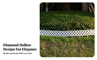 Plastic Garden Fence Weather Resistant Plastic Garden Fence Panel Multi-Purpose