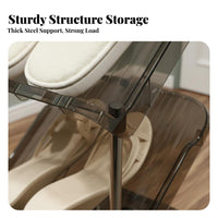 Space Saving Multi-Layer Shoe Rack Easy to Assemble Transparent Shoe Shelf Quick Installation Large Capacity for Families, Apartment Dwellers, Students, Entryway, Hallway, Bedroom, Dorm Room