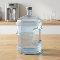 5 Gallon Water Bottle Reusable Water Bottle with Handle Easy-Grip for Home