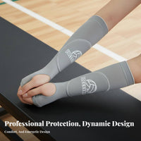 Volleyball Arm Sleeve Breathable Material Volleyball Forearm Sleeves Sweat-Wicking Compression Fore Foreforearm Sleeves for Athletes, Adults