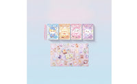 4 Pieces Mini Sticker Notebook Compact Stationery for Journaling Enthusiasts, Scrapbooking, Travel
