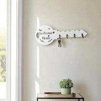 Wall-Mounted Key Holder Decorative Wall Key Holder Organizer Rustic Farmhouse for Entryway, Hallway