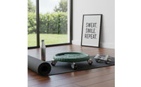 Quiet Glide Abdominal Roller Board Sturdy Ab Slide Board Portable Ab Roller Slip Proof for Gym Training