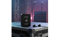 Pairing Wireless Earbud Monitor Volume Control Earbud Monitor Transmitter Receiver Stereo and Mono Switching Wireless IEM System LED Display for Musicians, Performers, Guitar Players, Stage, Rehearsal, Recording Studio