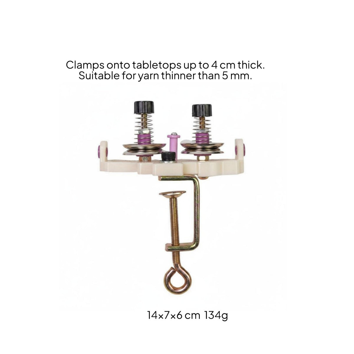 Double Head Yarn Guide Easy Winding Double Head Thread Guide for Sewing Room
