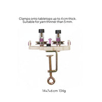 Double Head Yarn Guide Easy Winding Double Head Thread Guide for Sewing Room