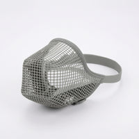 Breathable Dog Muzzle with Mesh Basket Lightweight Mesh Dog Muzzle Comfortable Mouth Cover Secure for Vet Visits