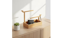 Jewelry Stand with Tray Double-Tier Jewelry Holder with Small Tray Bracelet Holder for Vanity