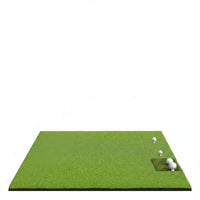 Realistic Feel Golf Hitting Mat Long-Lasting Artificial Turf Swing Mat Non-Slip Base Sports Equipment Shock Absorbing for Beginners
