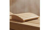 Sauna Headrest Ventilated Design Ergonomic Sauna Pillow Wooden Neck Support for Spa