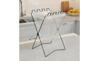 Metal Trash Bag Frame Space Saving Folding Trash Bag Stand Easy to Use