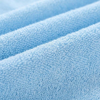 Combed Face Cloths for Bathroom Towels, Pack of 2 Terry Weave 32x68cm Absorbent Face Towel, Reusable Guest Essentials in Polka Dot Patterns