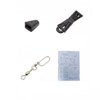 Trolling Weight Connector 304 Stainless Steel Downrigger Release Clip Hard-Wearing Downrigger Snap Release