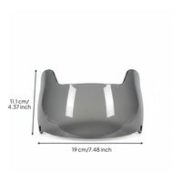 Wide Field Vision Football Helmet Visor Polycarbonate Scratch Resistant Visor Easy to Install