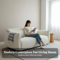 Foldable Design Single Folding Sleeper Bed Creamy Aesthetic transformable Furniture Space-Saving 2-in-1 Functionality for Small Apartment Dwellers, Guests, Students, Living Room, Bedroom, Home creamice