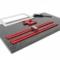 Aluminum Router Compass Multi-Function Wood Trimmer Circle Guide for Woodworkers