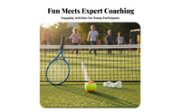 Lowered Speed & Rebound Transition Tennis Ball Staged Training Kids Tennis Ball Bright Colors for Young People, Beginners, Backyard Play
