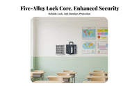 Wall-Mountable Aluminum Phone Cabinet Sturdy Construction Phone Storage Cabinet Numbered Slots for Employees, Classroom, Office, Conference
