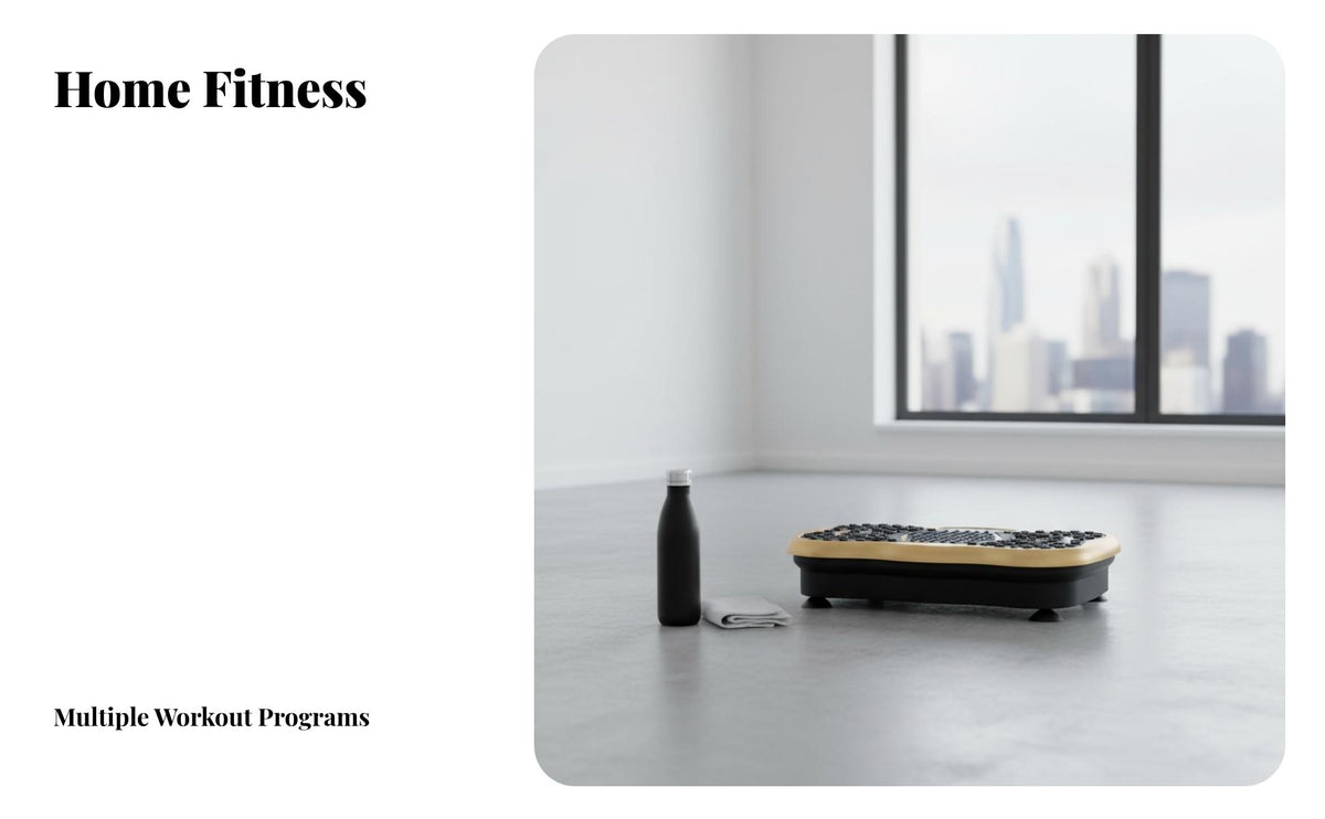 Multi-Speed Adjustment Vibration Plate Exercise Machine Non-Slip Surface Vibration Platform Machine Compact Size Full Body Vibrating Platform Wireless Controller Control for Women, Adults, Office Workers, Home Gym, Living Room