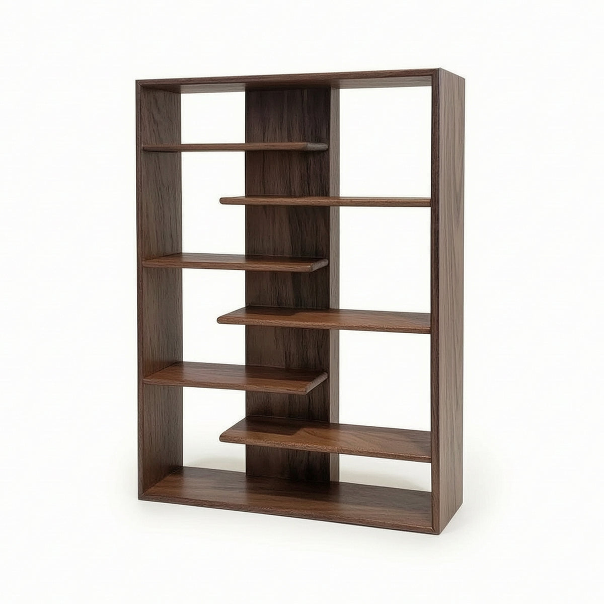 Miniature Bookshelf Wooden Miniature Display Rack Sturdy Wall Rack for Diorama