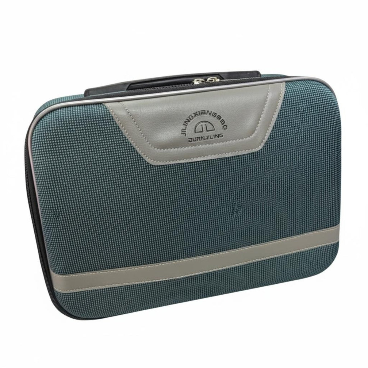 Reinforced Steel Frame Handheld Suitcase Waterproof Canvas Tool Case Wear-Resistant for Travelers, Men, Worksite, Weekend Getaways, Airports