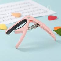 Guitar Capo One-Handed Ukulele Capo Easy to Use String Clamp for Beginners, Practice Time, Home Sound Production