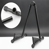 Metal Triangular-Frame Guitar Stand Portable Folding Guitar Stand Long-Lasting Universal for Guitarists, Students, Stage