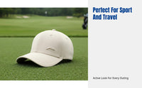 Large Head accommodating Structured sport Cap Deep Fit sporting Hat Breathable Headwear Lightweight for Men, Athletes, Sports, Fishing