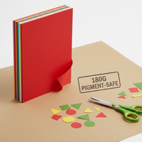 A4 A3 4K Colored Cardstock Paper for Kids Crafts, Thickened Art Paper for Kindergarten and Students