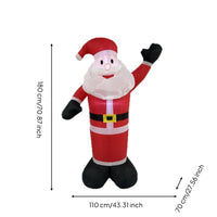 Christmas Inflatable Santa Father Christmas Outdoor Inflatable Santa Father Christmas Yard Decoration Cartoon-Style Decorations