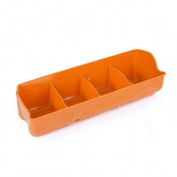 Piglet Feeder Molded Baby Pig Feeder Low-Maintenance Open for Piglets, Nursery Pen, Farm