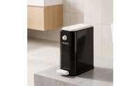 Slim Trash Can with Foot Pedal Rectangular Step Trash Can Small Pedal Bin Easy to Clean for Bathroom