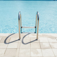 Stainless Steel Pool Ladder Rust Resistant Pool Ladder with Non-Slip Steps Rustproof for Homeowners, Hotel Owners, Backyard