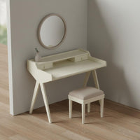Dollhouse Vanity Table Realistic Design 1:12 Scale Desk for Room Box, Collectors