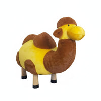 creature Shape Camel Stool Nordic aesthetic Cushioned Accent Seat perfect Housewarming Gift Home Decor playful Design for Children, Homeowners, Entryway, Living Room, Playroom, study corner