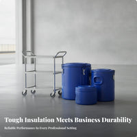 3 Pieces Vacuum Insulation Stainless Steel Thermal Container Odor Resistant Insulated Food Container for Catering