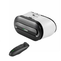 Immersive Experience Head Mounted VR Headset Wide Compatibility 3D VR Headset Comfortable Wear Mobile Device Add-on for Gamers, Gaming, Movie Watching