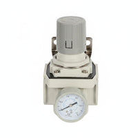 Quick-Lock Knob Pneumatic Pressure Regulator Mounting Bracket Included AR2000 Air Regulator Air Pressure Reducing Valve for Workshop
