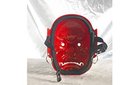Cosplay Tengu Mask Eco-Friendly Japanese Oni Mask Cultural Theme Decorative Item Easy to Paint for Cosplayers, Anime Fans, Display Shelf, Exhibition, Tea Room