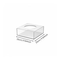 Stackable Fillable Acrylic Cake Stand Easy to Use Transparent Cake Separator Tier Event Decoration for Wedding