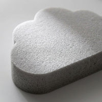 PVA Microfibre Cloth and Seep Environmentally-friendly Sponges, Gray Sponge for Glass and Mirrors, Fast-Drying Reusable Microfibre Cloth