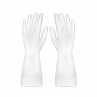Long-Lasting Dishwashing Gloves Snug Fit Waterproof Cleaning Gloves Food-Grade Safeguarding Handwear Chemical-Free-Chemical-Free-Safe for Gardening