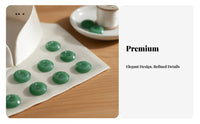 Imitation Jade Button New Chinese Design Decorative Cheongsam Button