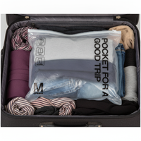 Travel Hand-Roll Compression Storage Bags for Clothes, Shoes, and Socks